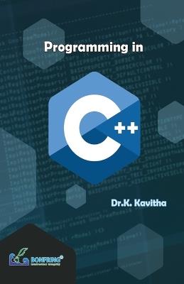 Programming in C++ - Dr K Kavitha - cover