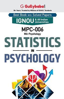 MPC-06 Statistics in Psychology - Panel Gullybaba Com - cover