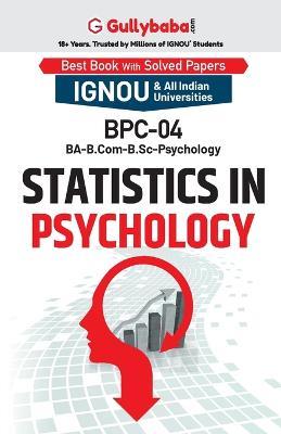 BPC-04 Statistics in Psychology - Panel Gullybaba Com - cover