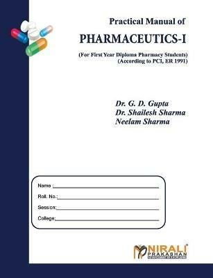 Pharmaceutics-I - G D Gupta - cover