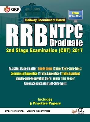 RRB NTPC Graduate, Stage 2 Examination (CBT) 2017, Guide - Gkp - cover