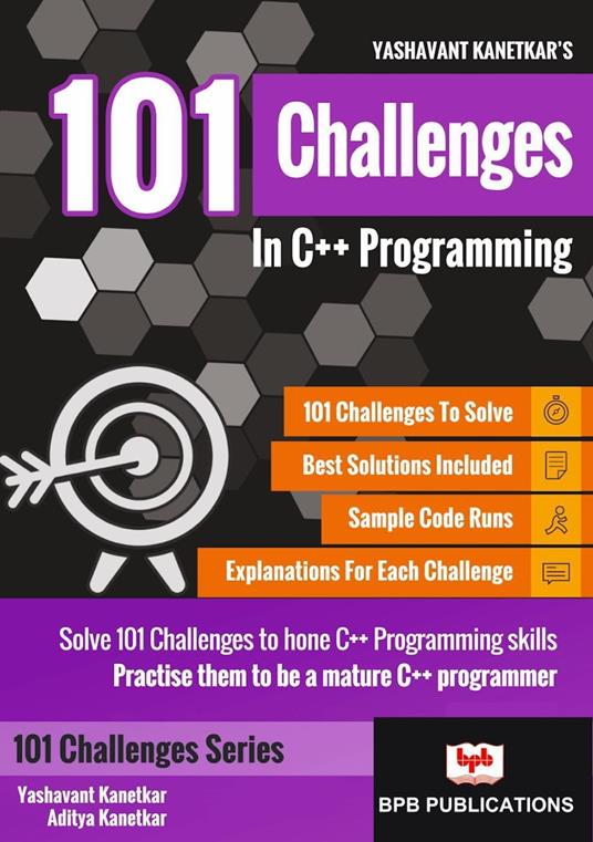 101 Challenges in C++ Programming - Yashavant P. Kanetkar - cover