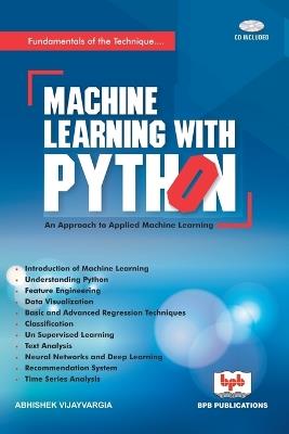 Machine Learning with Python - Abhishek Vijayvargia - cover