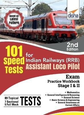 101 Speed Test for Indian Railways (Rrb) Assistant Loco Pilot Exam Stage I & II - Deepak Agarwal,Shirpa Agarwal,Gajendra Kumar - cover