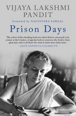 Prison Days - Vijaya Lakshmi Pandit - cover