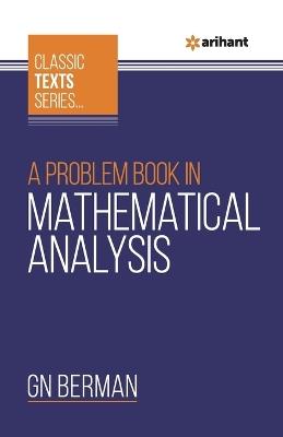 A Problem Book in Mathematical Analysis - G N Berman - cover