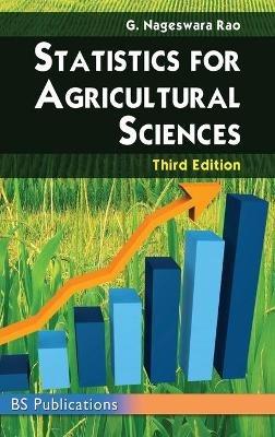 Statistics for Agricultural Sciences - G Nageswara Rao - cover