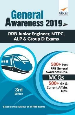 General Awareness 2019 for Rrb Junior Engineer, Ntpc, Alp & Group D Exams - Disha Experts - cover