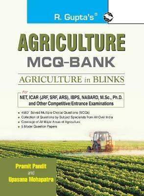 Agriculture MCQ Bank: Agriculture in Blinks Exam Guide - Pramit Pandit - cover