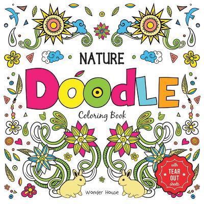 Nature Doodle Coloring Book - Wonder House Books - cover