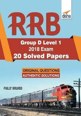 Rrb Group D Level 1 2018 Exam 20 Solved Papers - Disha Experts - cover