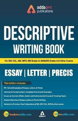 Descriptive Writing Book for SSC and Bank Exams (English Printed Edition) - Adda247 - cover