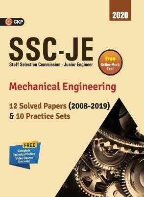 Ssc Je 2020 Mechanical Engineering - Solved Paper & Practice Sets - Gkp - cover
