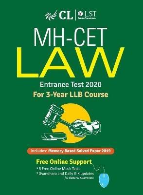 Mh-Cet Law for 3 Years LLB Course 2020 - Gkp - cover