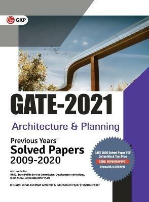 Gate 2021 Architecture & Planning Previous Years' Solved Papers - Jinisha Ar Jain - cover