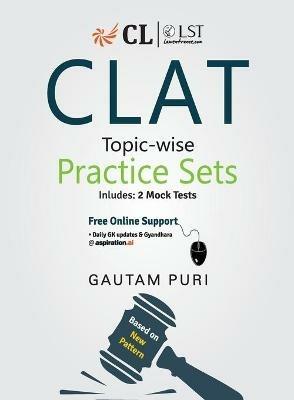 Clat 2020: Topic-Wise Practice Sets - Gkp - cover
