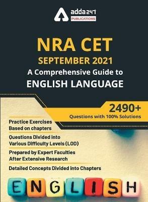 A Comprehensive Guide to English Language for NRA CET Exam - Adda247 - cover