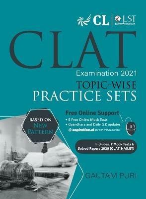 Clat 2021 Topic-Wise Practice Sets - Gkp - cover