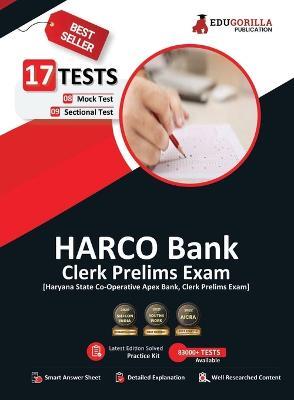 Haryana State Co-Operative Bank Clerk Prelims Exam 2023 - HARCO (English Edition) - 8 Full Length Mock Tests and 9 Sectional Tests with Free Access To Online Tests - Edugorilla Prep Experts - cover