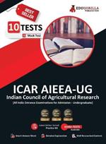 Icar Aieea Ug: All India Entrance Examination for Admission 2023 - 10 Full Length Mock Tests (Physics, Chemistry, Mathematics, Biology and Agriculture) with Free Access to Online Tests