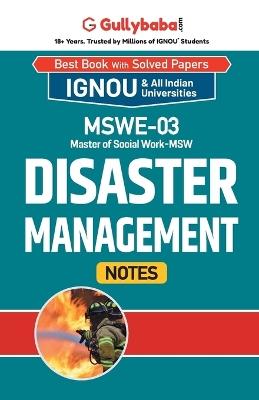 MSWE-03 Disaster Management - Gullybaba Com Panel - cover