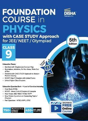 Foundation Course in Physics with Case Study Approach for JEE/ NEET/ Olympiad Class 9 - 5th Edition - Disha Experts - cover