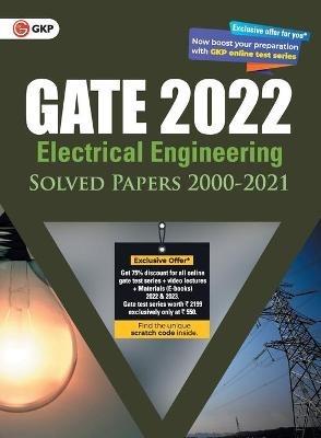 Gate 2022 Electrical Engineering Solved Papers (2000-2021) - G K Publications (P) Ltd - cover