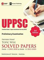 Uppsc 2021previous Years Topic Wise Solved Papers-Paper I (2003-2020)
