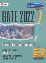 Gate 2022 Civil Engineering 26 Years Chapter-Wise Solved Papers (1996-2021)