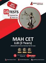 MAH CET LLB 3 Years Exam Prep Book 2023 - 8 Full Length Mock Tests and 8 Sectional Tests (1500 Solved Objective Questions) with Free Access to Online Tests