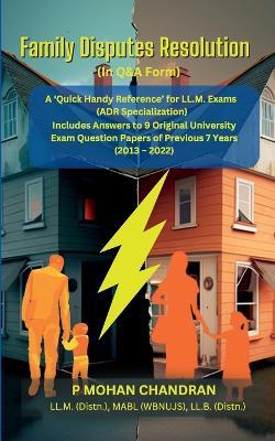 Family Disputes Resolution - In Q&A Form - P Mohan Chandran - cover