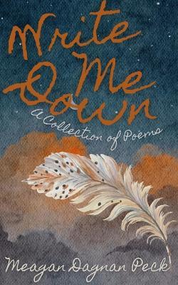 Write Me Down - Meagan Peck - cover