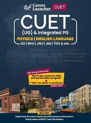 Cuet 2022: Physics and English Guide by Amit Singh & Shiva Kumar - Career Launcher - cover