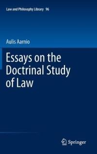 Essays on the Doctrinal Study of Law - Aulis Aarnio - cover