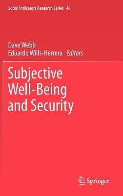 Subjective Well-Being and Security - cover
