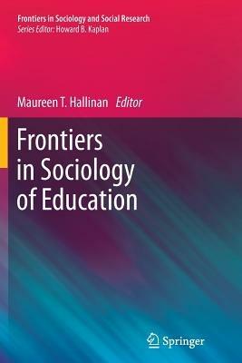Frontiers in Sociology of Education - cover