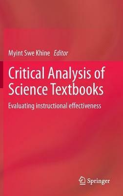 Critical Analysis of Science Textbooks: Evaluating instructional effectiveness - cover