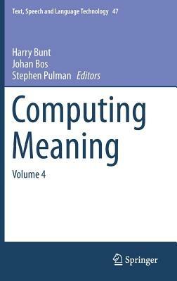 Computing Meaning: Volume 4 - cover