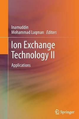 Ion Exchange Technology II: Applications - cover