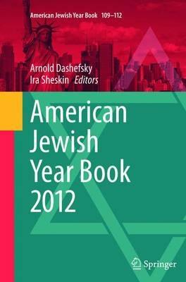American Jewish Year Book 2012 - cover