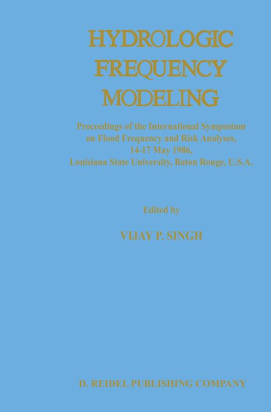 Hydrologic Frequency Modeling