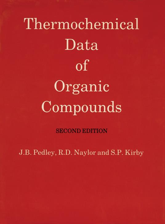 Thermochemical Data of Organic Compounds