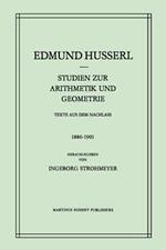 Studien zur Arithmetik und Geometrie: Texte Aus Dem Nachlass (1886–1901)