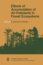 Effects of Accumulation of Air Pollutants in Forest Ecosystems: Proceedings of a Workshop held at Göttingen, West Germany, May 16–18, 1982