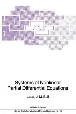 Systems of Nonlinear Partial Differential Equations - cover