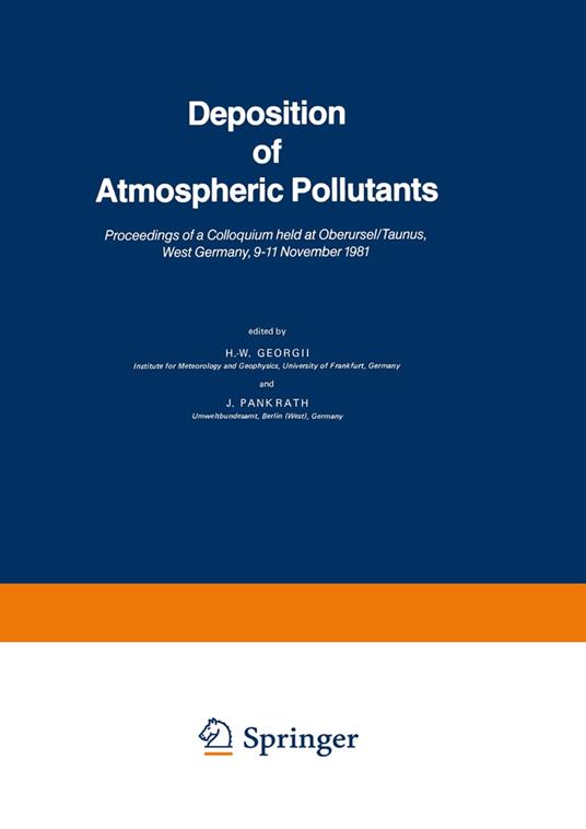 Deposition of Atmospheric Pollutants