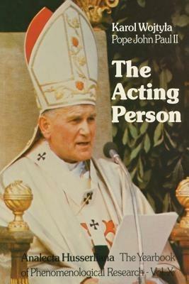 The Acting Person - Karol Wojtyla - cover