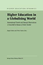 Higher Education in a Globalising World