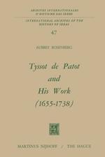 Tyssot De Patot and His Work 1655 – 1738