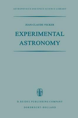 Experimental Astronomy - Jean-Claude Pecker - cover